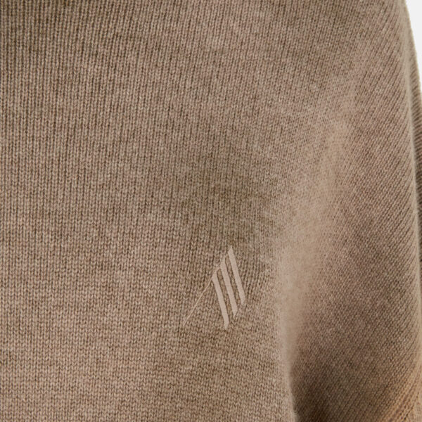 The Attico Camel Sweatshirt - The Attico Tops - Designed by Gilda Ambrosio & Giorgia Tordini - Shop at Coveti