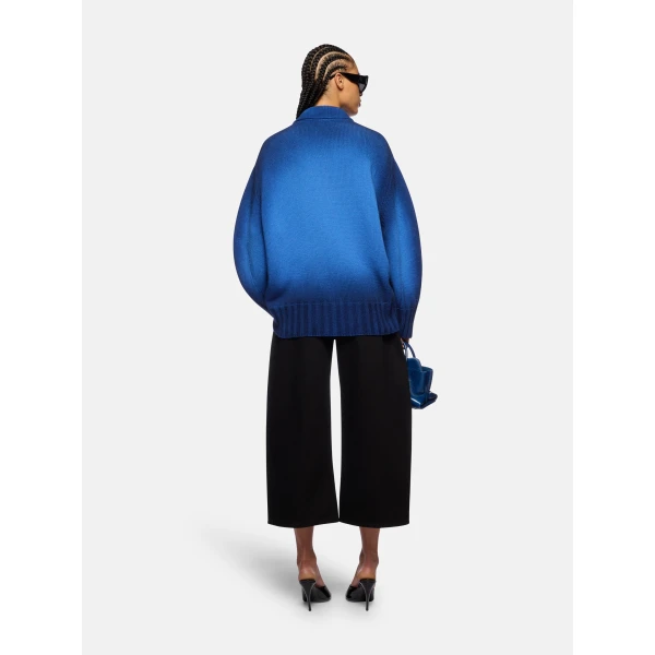The Attico Cerulean Cardigan, view 3