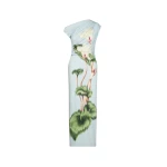 Oscar de la Renta Chiné Cyclamen Jersey Dress - Oscar de la Renta Dresses - American Couture - Shop at Coveti
