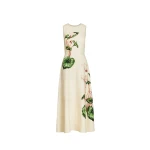 Oscar de la Renta Chiné Cyclamen Wool Dress - Oscar de la Renta Dresses - American Couture - Shop at Coveti