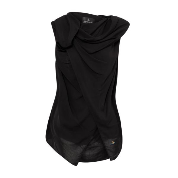 Vivienne Westwood Cross Over Top - Vivienne Westwood Tops - Punk Luxury - Shop at Coveti