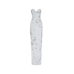 Oscar de la Renta Crystal Cluster Embroidered Strapless Gown - Oscar de la Renta Dresses - American Couture - Shop at Coveti