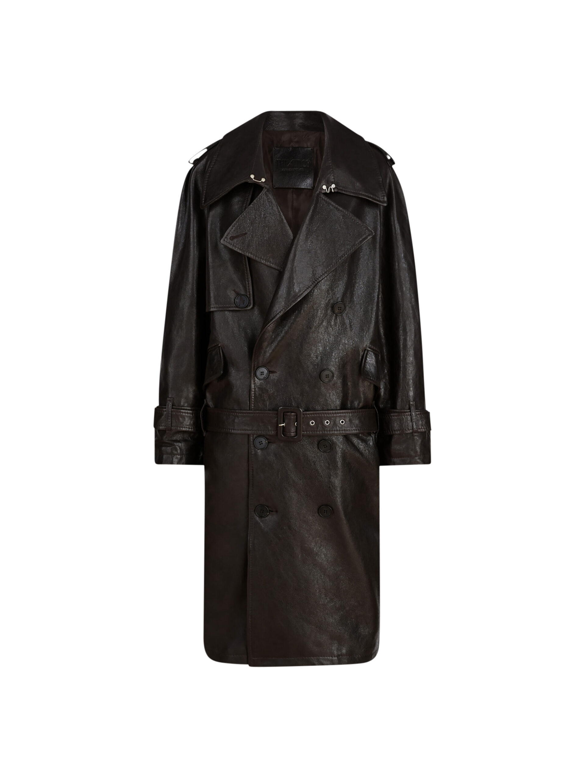 The Attico Dark Brown Trench - The Attico Coats - Designed by Gilda Ambrosio & Giorgia Tordini - Shop at Coveti The Attico Dark Brown Trench - The Attico Coats - Designed by Gilda Ambrosio & Giorgia Tordini - Shop at Coveti