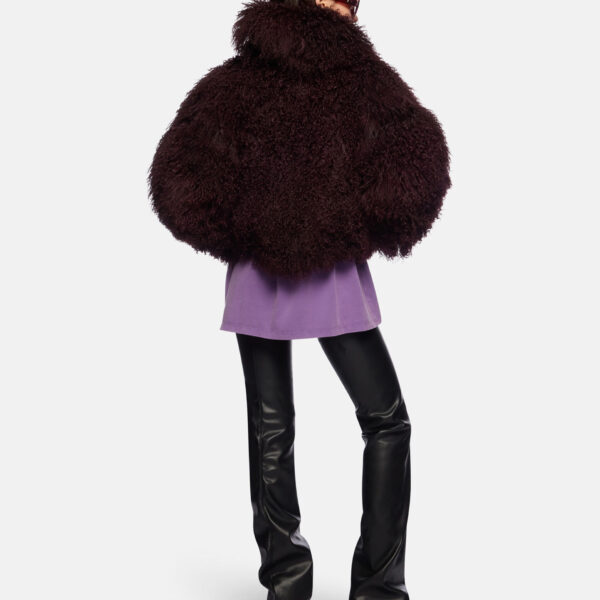 The Attico Dark Grapes Bomber - The Attico Jackets - Designed by Gilda Ambrosio & Giorgia Tordini - Shop at Coveti