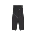 The Attico Dark Grey Long Pant - The Attico Pants - Designed by Gilda Ambrosio & Giorgia Tordini - Shop at Coveti