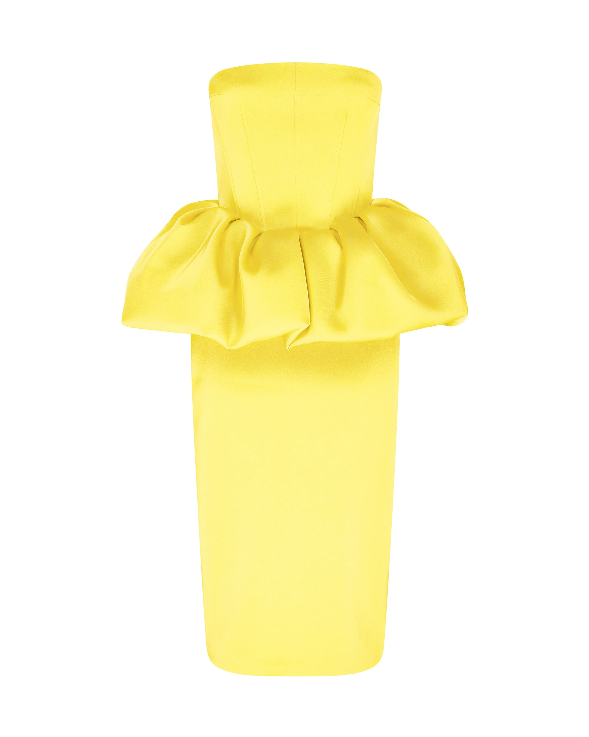 David Koma Peplum Detail Corseted Midi Dress David Koma Peplum Detail Corseted Midi Dress
