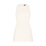 David Koma Sequin Boucle Mini Dress