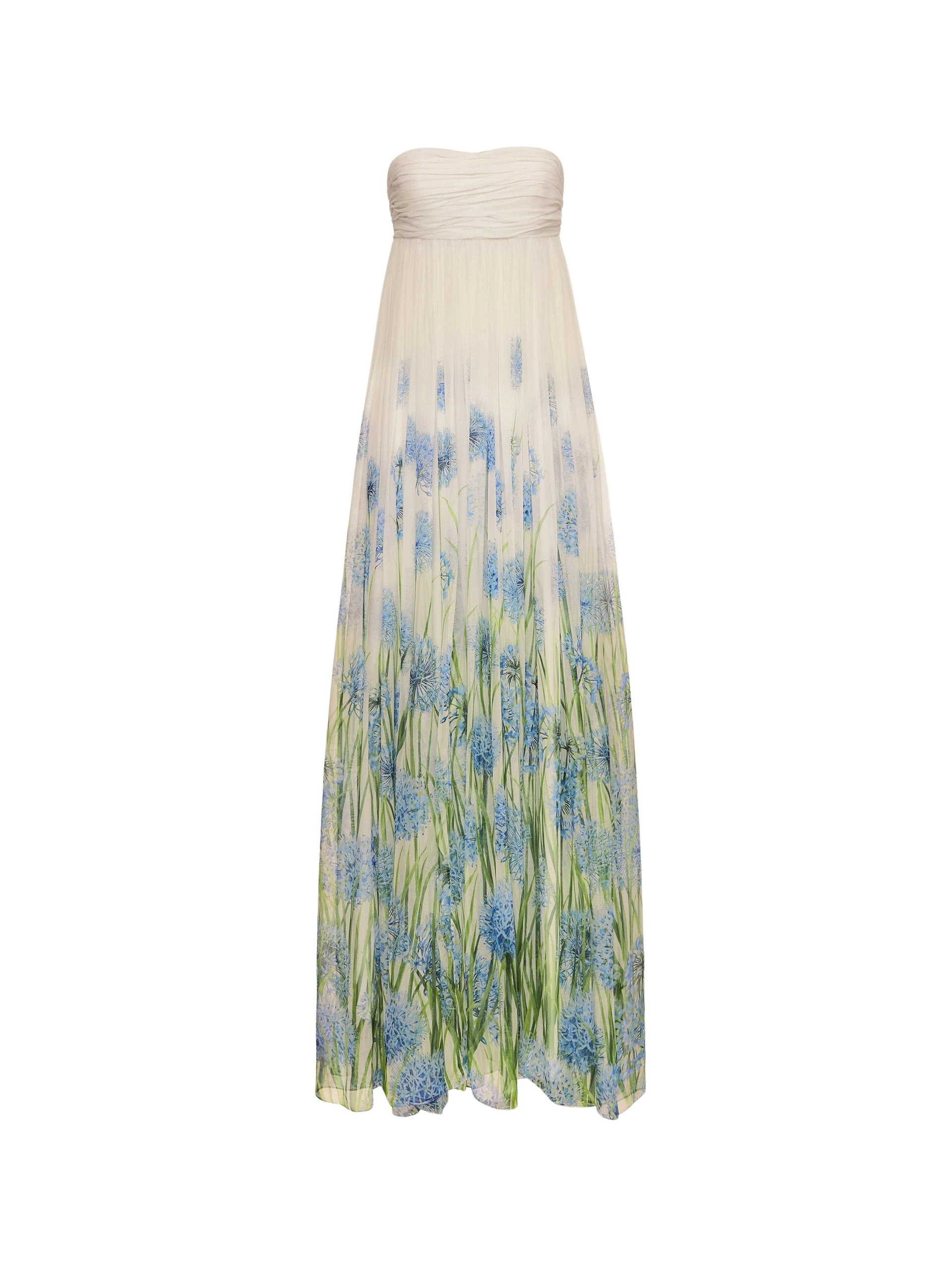 Degrade-Allium-Chiffon-Gown-Oscar-de-la-Renta-Dresses73143_nobg Oscar de la Renta Degradé Allium Chiffon Gown - Oscar de la Renta Dresses - American Couture - Shop at Coveti