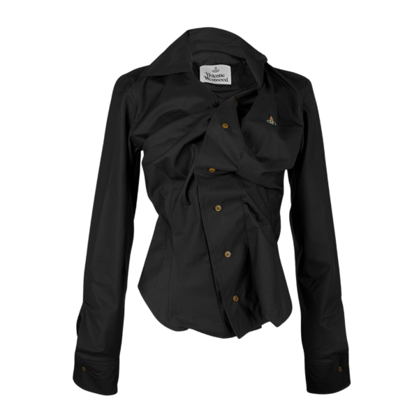 Vivienne Westwood Drunken Shirt - Vivienne Westwood Tops - Punk Luxury - Shop at Coveti