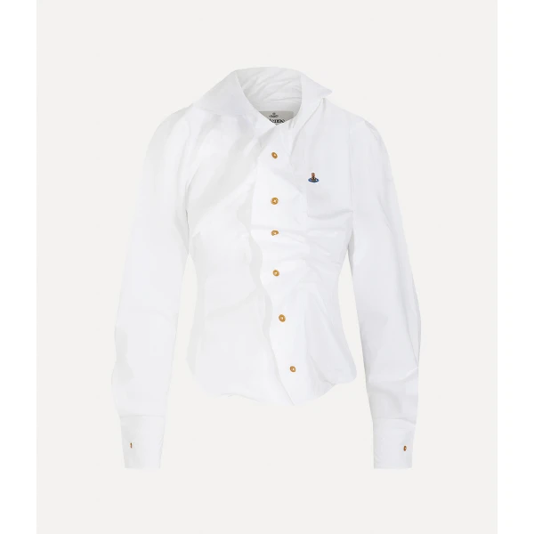 Vivienne Westwood Drunken Shirt - Vivienne Westwood Tops - Punk Luxury - Shop at Coveti