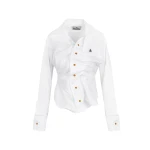 Vivienne Westwood Drunken Shirt - Vivienne Westwood Tops - Punk Luxury - Shop at Coveti