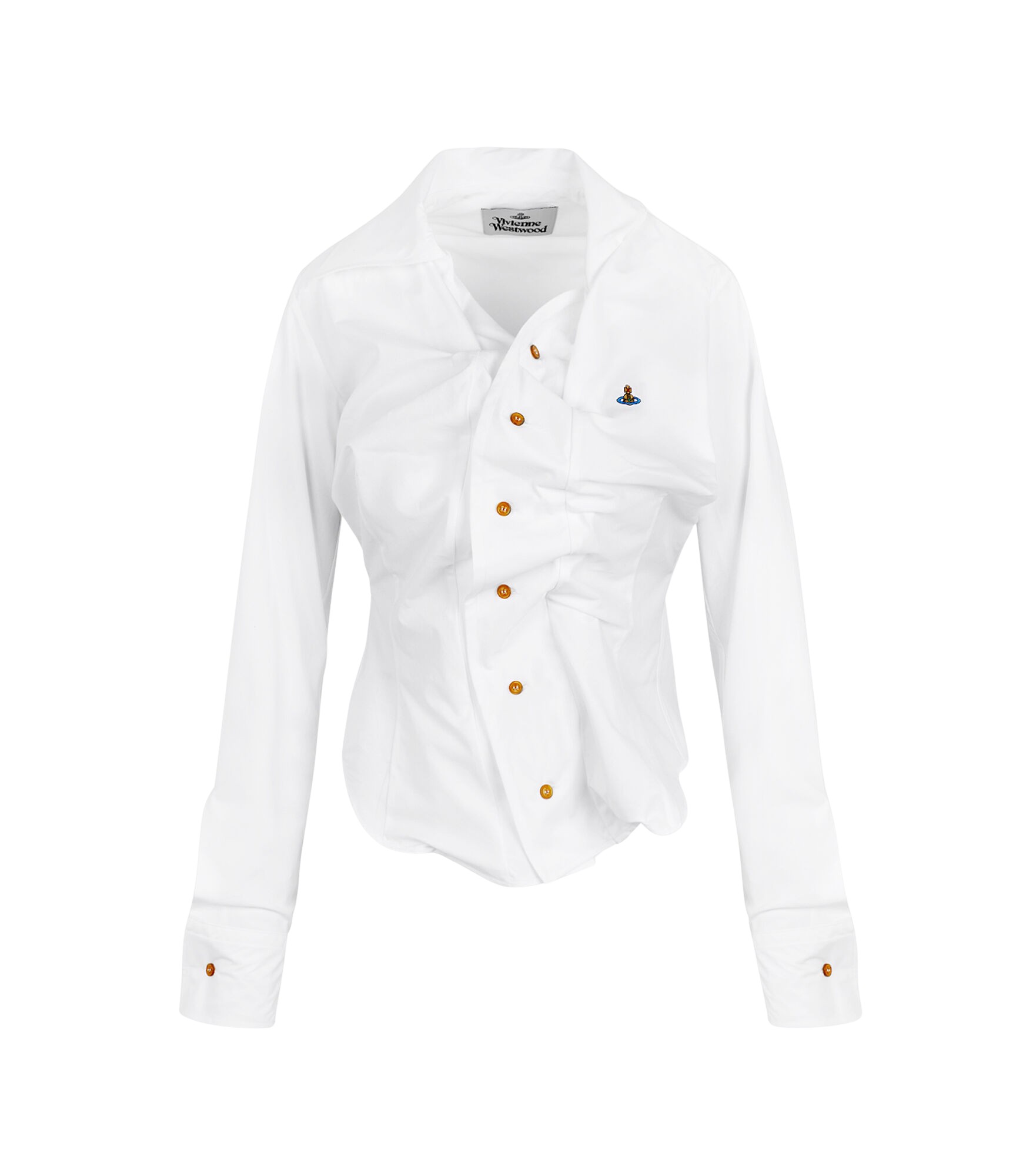 Vivienne Westwood Drunken Shirt - Vivienne Westwood Tops - Punk Luxury - Shop at Coveti