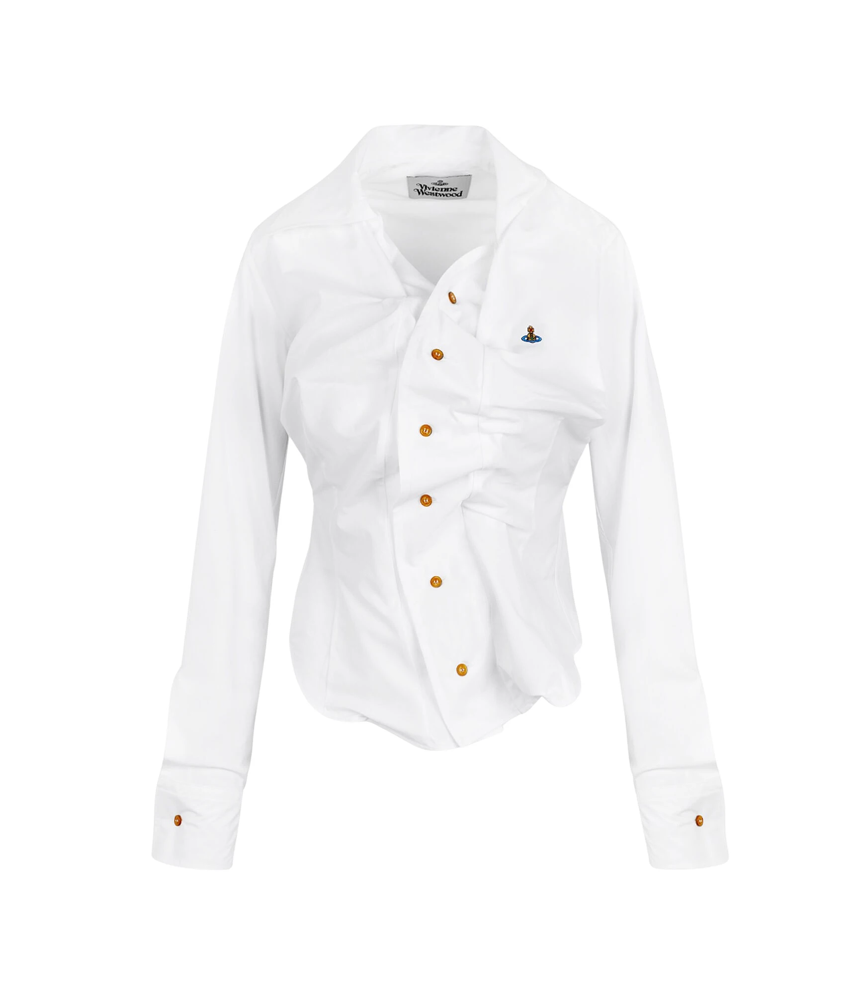 Drunken-Shirt-Vivienne-Westwood-Tops-367611_nobg Vivienne Westwood Drunken Shirt - Vivienne Westwood Tops - Punk Luxury - Shop at Coveti