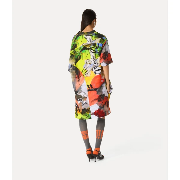 Vivienne Westwood Drunken T-shirt Dress - Vivienne Westwood Dresses - Punk Luxury - Shop at Coveti