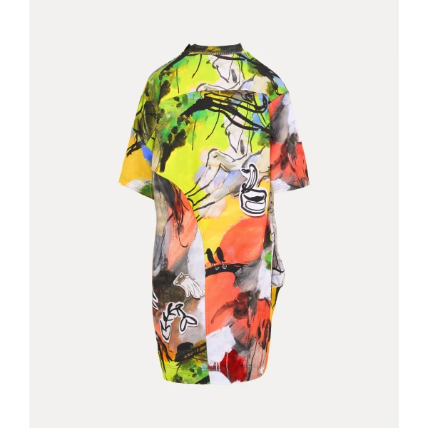Vivienne Westwood Drunken T-shirt Dress - Vivienne Westwood Dresses - Punk Luxury - Shop at Coveti