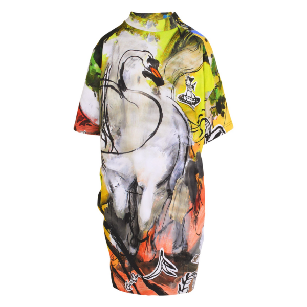 Vivienne Westwood Drunken T-shirt Dress - Vivienne Westwood Dresses - Punk Luxury - Shop at Coveti