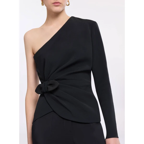 Elie Saab Asymmetric Cady Top, view 4