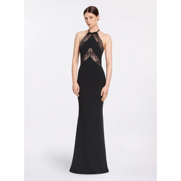 Elie Saab Halter Neck Dress, view 2