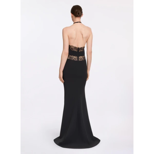 Elie Saab Halter Neck Dress, view 3