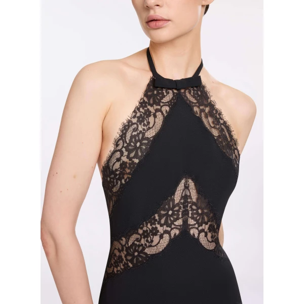 Elie Saab Halter Neck Dress, view 4
