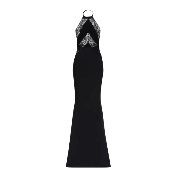 Elie Saab Halter Neck Dress