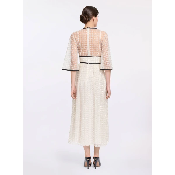 Elie Saab Pearl Midi Dress, view 3