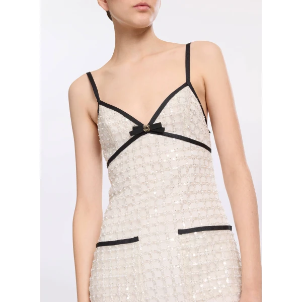 Elie Saab Pearl Short Dress, view 4
