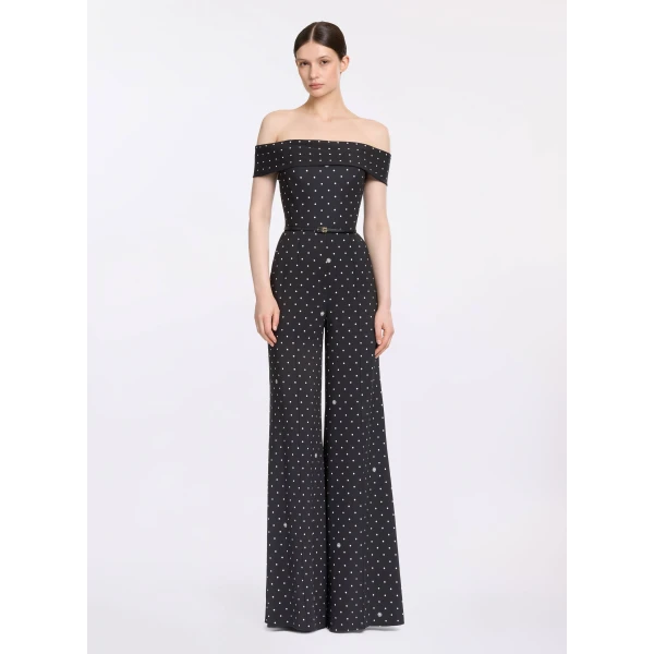 Elie Saab Polka Dot Jumpsuit, view 2