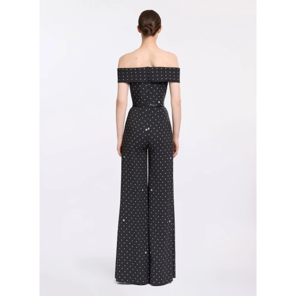 Elie Saab Polka Dot Jumpsuit, view 3