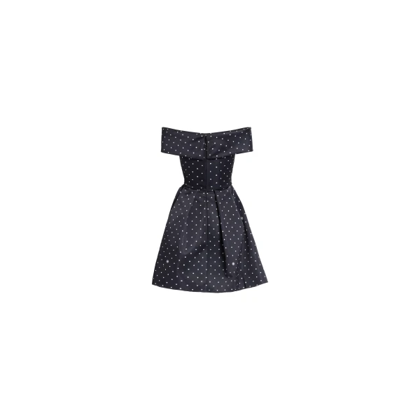 Elie Saab Polka Dot Short Dress, view 5