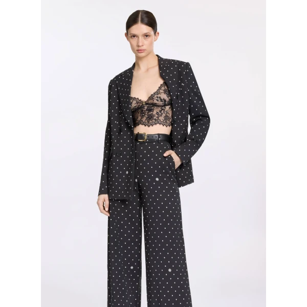 Elie Saab Printed Cady Blazer, view 2