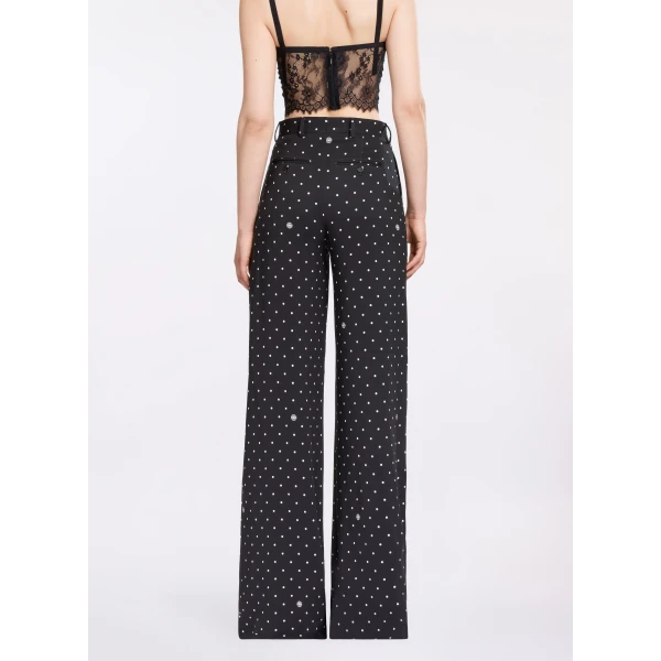 Elie Saab Printed Cady Pants, view 3