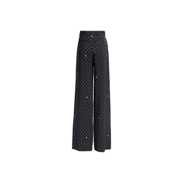 Elie Saab Printed Cady Pants, view 5