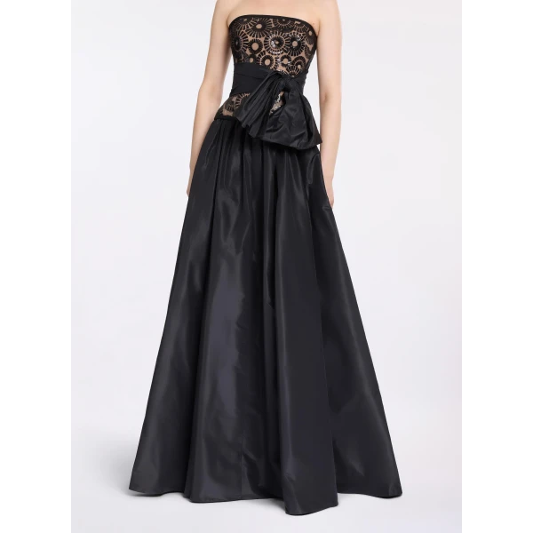 Elie Saab Taffeta Long Skirt, view 2