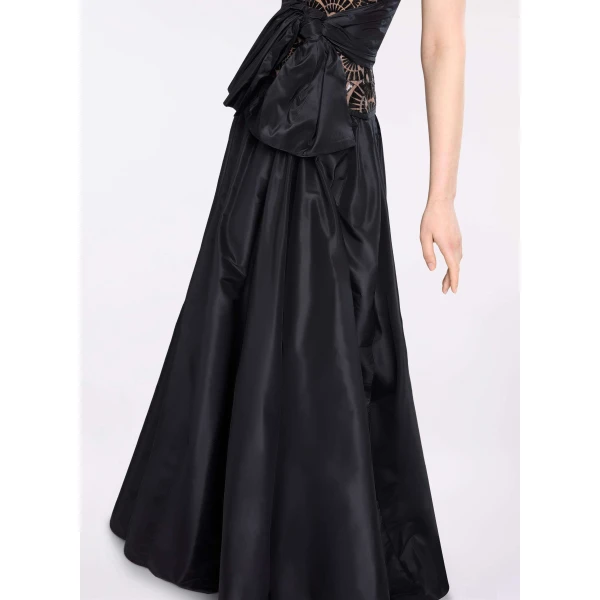 Elie Saab Taffeta Long Skirt, view 4