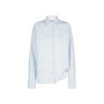 The Attico 'Eliza'' Baby Blue Shirt - The Attico Tops - Designed by Gilda Ambrosio & Giorgia Tordini - Shop at Coveti
