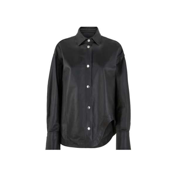 The Attico “Eliza” Black Shirt