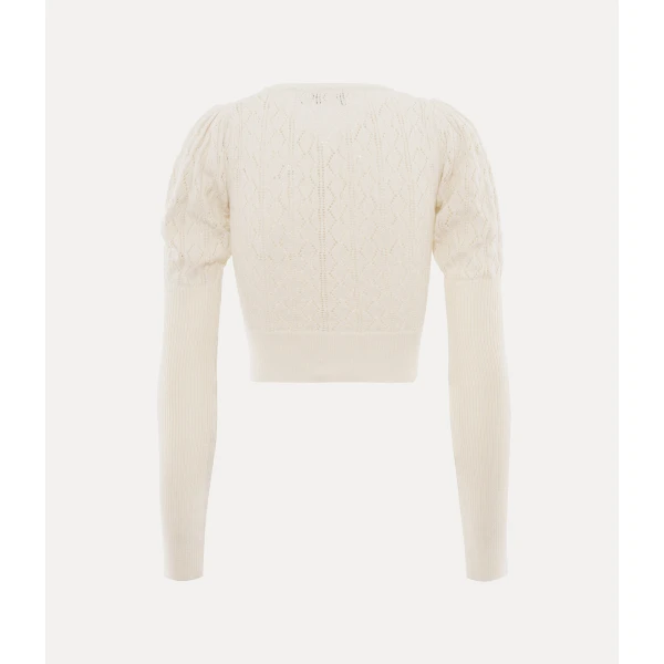 Vivienne Westwood Ella Cardigan - Vivienne Westwood Knitwear - Punk Luxury - Shop at Coveti