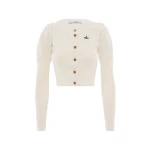 Vivienne Westwood Ella Cardigan - Vivienne Westwood Knitwear - Punk Luxury - Shop at Coveti
