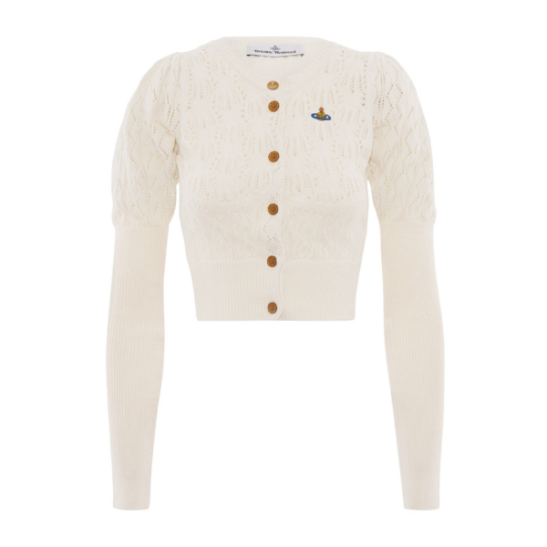 Vivienne Westwood Ella Cardigan - Vivienne Westwood Knitwear - Punk Luxury - Shop at Coveti