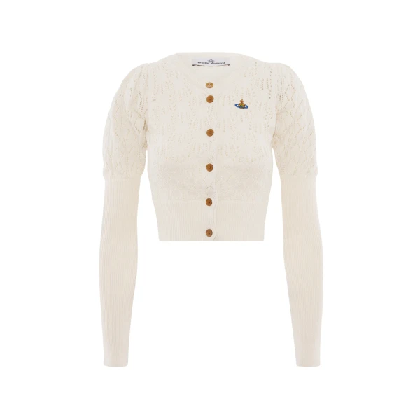 Vivienne Westwood Ella Cardigan - Vivienne Westwood Knitwear - Punk Luxury - Shop at Coveti