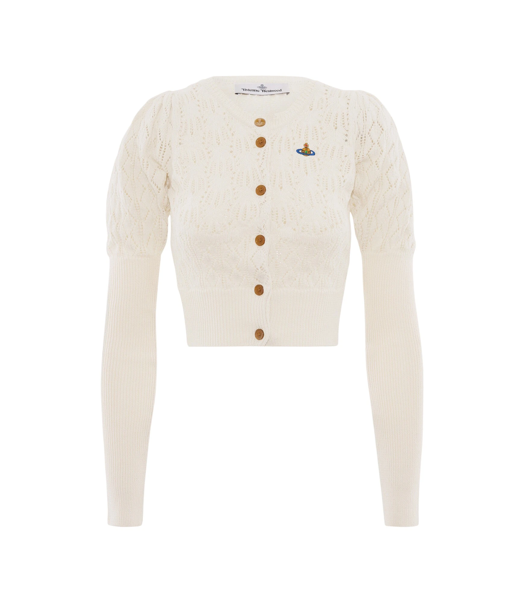 Ella-Cardigan-Vivienne-Westwood-Knitwear-582007_nobg Vivienne Westwood Ella Cardigan - Vivienne Westwood Knitwear - Punk Luxury - Shop at Coveti