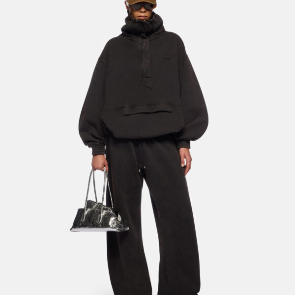 The Attico Faded Black Blouson - The Attico Knitwear - Designed by Gilda Ambrosio & Giorgia Tordini - Shop at Coveti