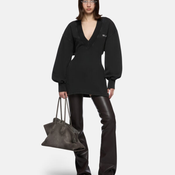 The Attico Faded Black Mini Dress - The Attico Dresses - Designed by Gilda Ambrosio & Giorgia Tordini - Shop at Coveti