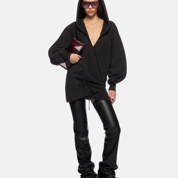 The Attico Faded Black Mini Dress - The Attico Dresses - Designed by Gilda Ambrosio & Giorgia Tordini - Shop at Coveti