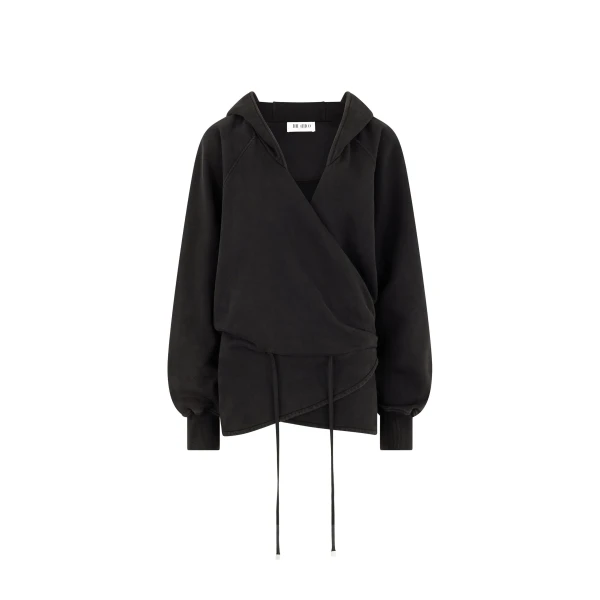 The Attico Faded Black Mini Dress, view 4