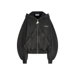 The Attico Faded Black Sweatshirt - The Attico Tops - Designed by Gilda Ambrosio & Giorgia Tordini - Shop at Coveti