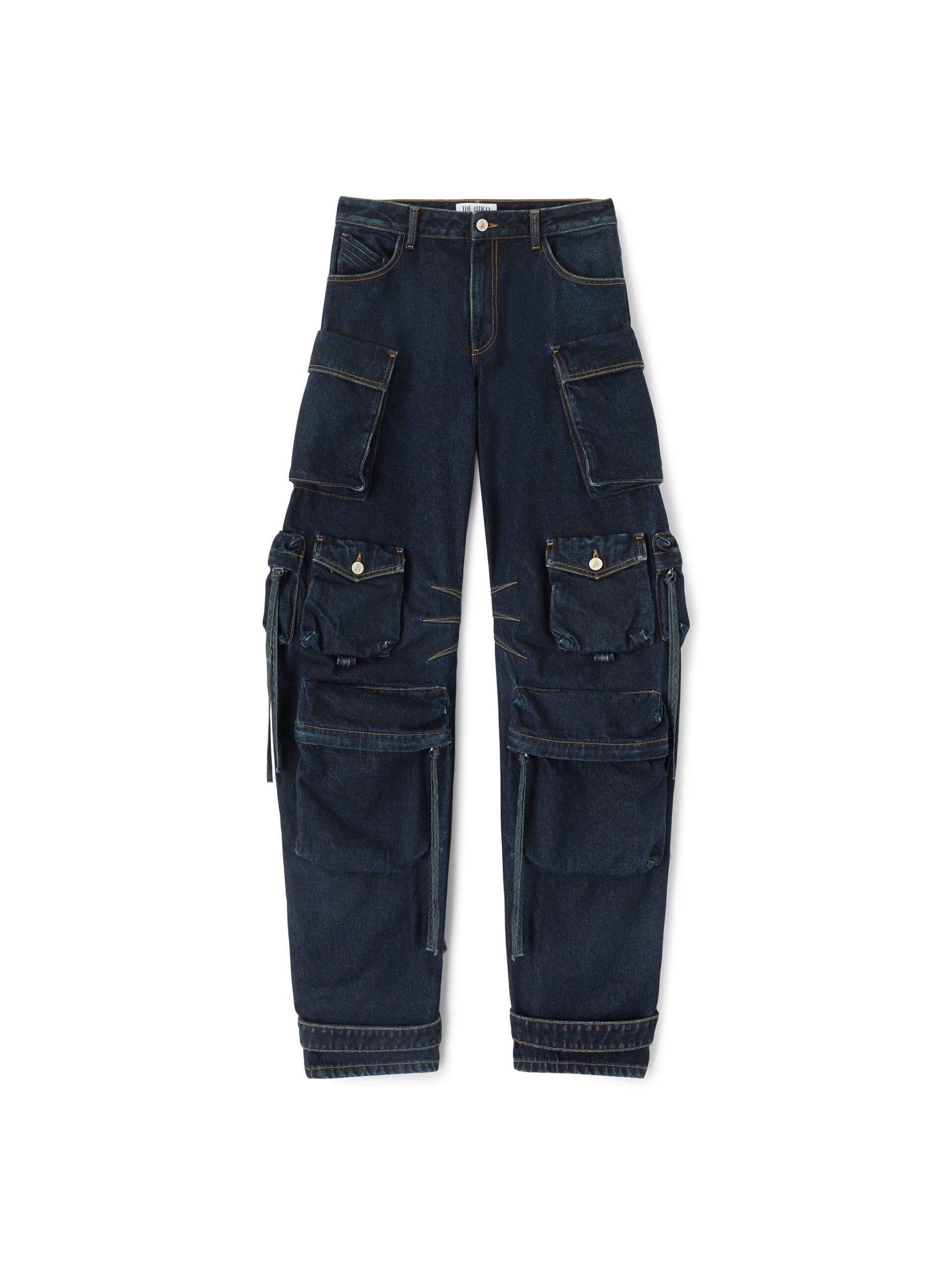 The Attico 'Fern'' Dark Blue Long Pants - The Attico Pants - Designed by Gilda Ambrosio & Giorgia Tordini - Shop at Coveti The Attico 'Fern'' Dark Blue Long Pants - The Attico Pants - Designed by Gilda Ambrosio & Giorgia Tordini - Shop at Coveti