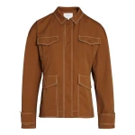 Giambattista Valli Fitted Camel Cotton Jacket - Giambattista Valli Jackets - Romantic Couture - Shop at Coveti
