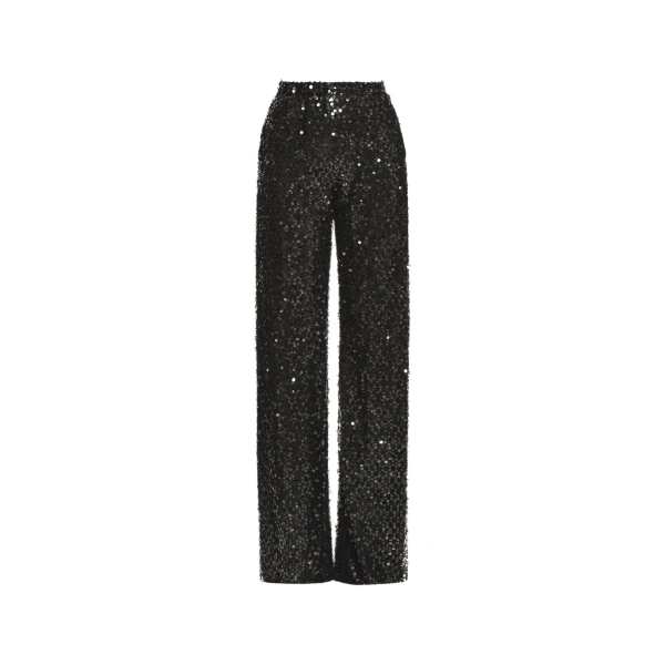 Oscar de la Renta Floating Sequin Pant - Oscar de la Renta Pants - American Couture - Shop at Coveti